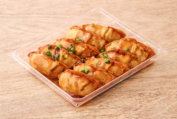 金のあんかけ出汁餃子