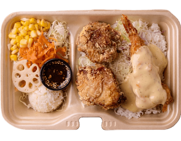海老マヨ唐揚げ弁当