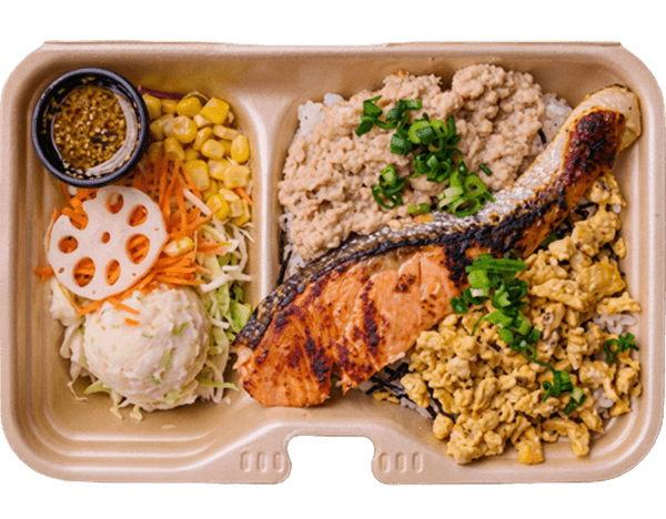 銀ジャケ西京焼き＆そぼろ弁当
