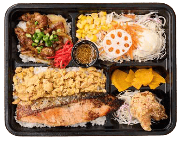 銀ジャケ西京焼＆生姜焼き弁当