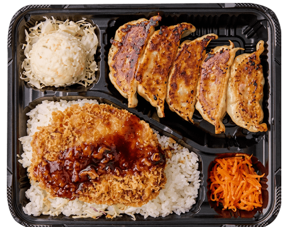 餃子メンチカツ弁当