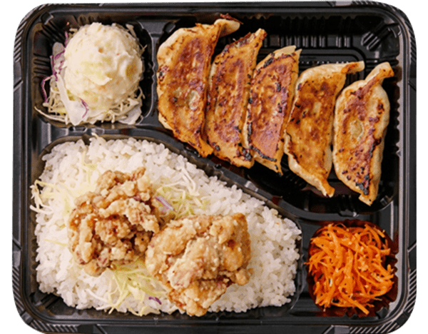 餃子唐揚げ弁当